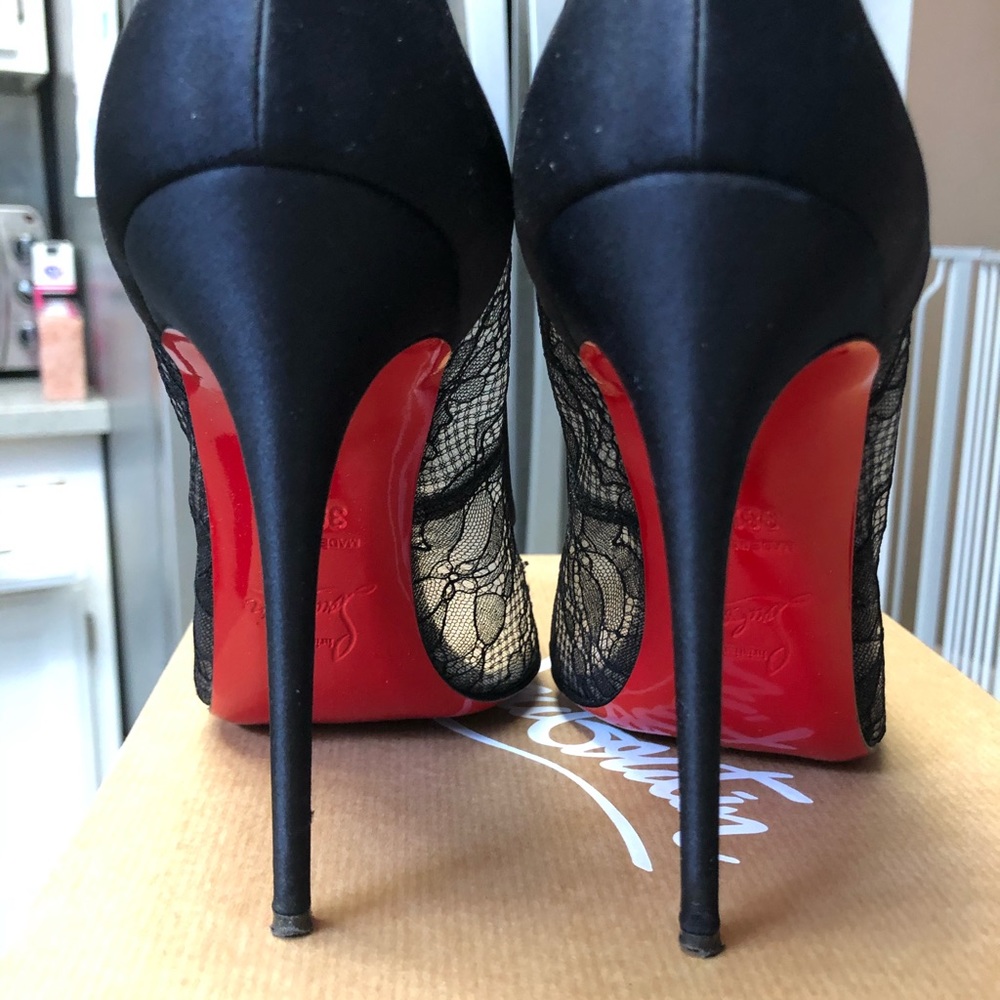 Christian Louboutin Pigalace 120mm sz 38.5 - Picture 4 of 8